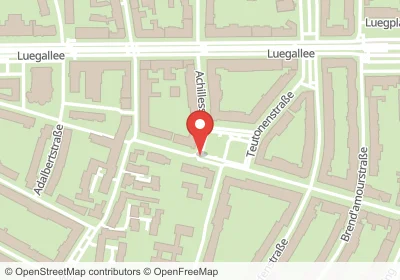 Hotels an der Achillesstraße in Düsseldorf – Unterkünfte, Pensionen und Ferienwohnungen in zentraler Lage