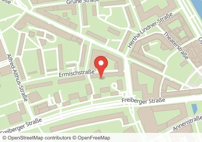 Hotels an der Ermischstraße in Dresden – Unterkünfte, Pensionen und Ferienwohnungen in zentraler Lage