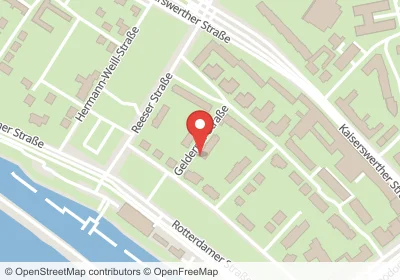 Hotels an der Gelderner Straße in Düsseldorf – Unterkünfte, Pensionen und Ferienwohnungen in zentraler Lage