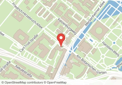Hotels an der Karlrobert-Kreiten-Straße in Bonn – Unterkünfte, Pensionen und Ferienwohnungen in zentraler Lage