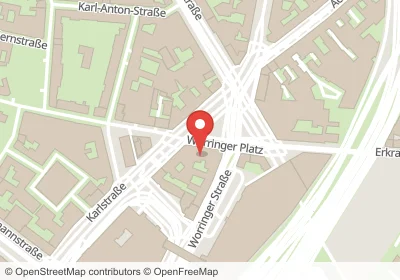 Hotels an der Worringer Platz in Düsseldorf – Unterkünfte, Pensionen und Ferienwohnungen in zentraler Lage