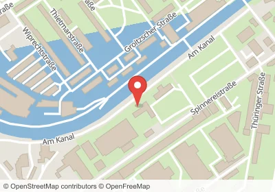 Hotels an der Am Kanal in Leipzig – Unterkünfte, Pensionen und Ferienwohnungen in zentraler Lage