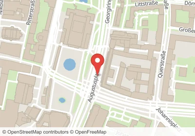 Hotels an der Augustusplatz in Leipzig – Unterkünfte, Pensionen und Ferienwohnungen in zentraler Lage