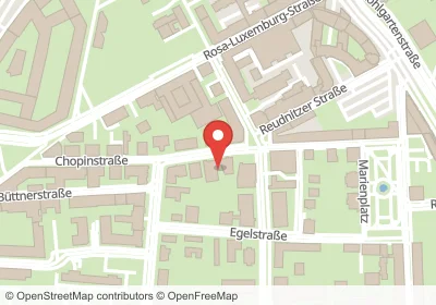 Hotels an der Chopinstraße in Leipzig – Unterkünfte, Pensionen und Ferienwohnungen in zentraler Lage
