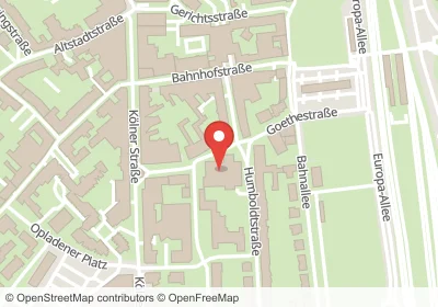 Hotels an der Goetheplatz in Leverkusen – Unterkünfte, Pensionen und Ferienwohnungen in zentraler Lage