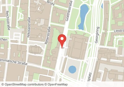 Hotels an der Goethestraße in Leipzig – Unterkünfte, Pensionen und Ferienwohnungen in zentraler Lage