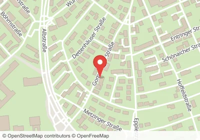 Hotels an der Gomaringer Straße in Stuttgart – Unterkünfte, Pensionen und Ferienwohnungen in zentraler Lage