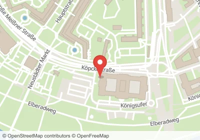 Hotels an der Köpckestraße in Dresden – Unterkünfte, Pensionen und Ferienwohnungen in zentraler Lage