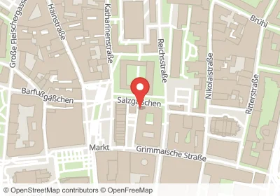 Hotels an der Salzgäßchen in Leipzig – Unterkünfte, Pensionen und Ferienwohnungen in zentraler Lage