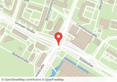 Hotels an der Straßburger Platz in Dresden – Unterkünfte, Pensionen und Ferienwohnungen in zentraler Lage