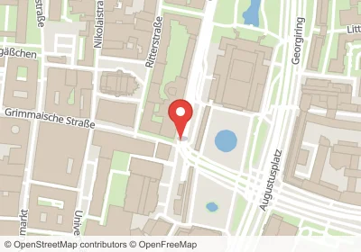 Hotels an der Theaterpassage in Leipzig – Unterkünfte, Pensionen und Ferienwohnungen in zentraler Lage