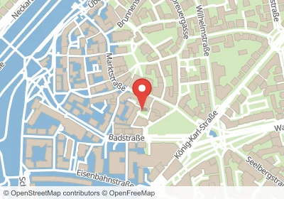 Hotels an der Badergasse in Stuttgart – Unterkünfte, Pensionen und Ferienwohnungen in zentraler Lage
