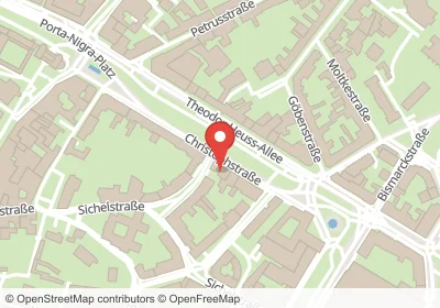 Hotels an der Christophstraße in Trier – Unterkünfte, Pensionen und Ferienwohnungen in zentraler Lage