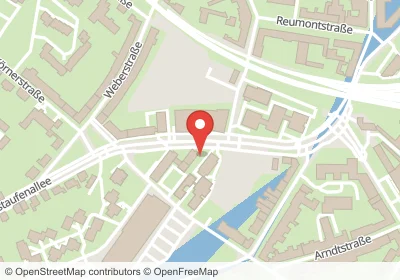 Hotels an der Hohenstaufenallee in Aachen – Unterkünfte, Pensionen und Ferienwohnungen in zentraler Lage
