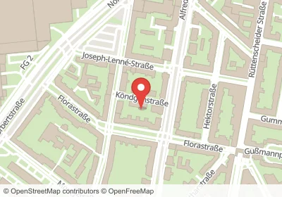 Hotels an der Köndgenstraße in Essen – Unterkünfte, Pensionen und Ferienwohnungen in zentraler Lage