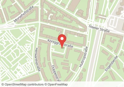 Hotels an der Königgrätzstraße in Essen – Unterkünfte, Pensionen und Ferienwohnungen in zentraler Lage