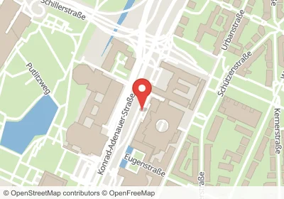 Hotels an der Konrad-Adenauer-Straße in Stuttgart – Unterkünfte, Pensionen und Ferienwohnungen in zentraler Lage