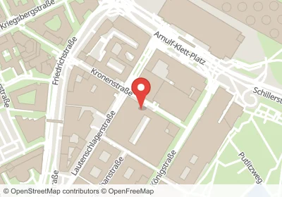 Hotels an der Kronenstraße in Stuttgart – Unterkünfte, Pensionen und Ferienwohnungen in zentraler Lage