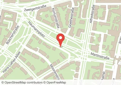 Hotels an der Martinstraße in Essen – Unterkünfte, Pensionen und Ferienwohnungen in zentraler Lage