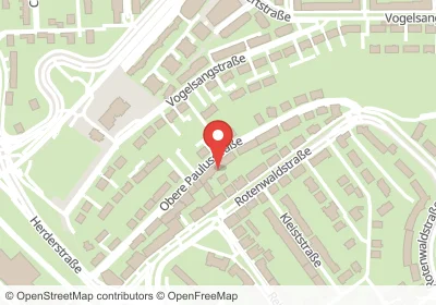 Hotels an der Obere Paulusstraße in Stuttgart – Unterkünfte, Pensionen und Ferienwohnungen in zentraler Lage
