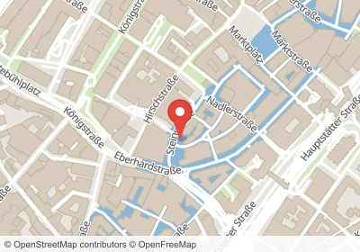 Hotels an der Steinstraße in Stuttgart – Unterkünfte, Pensionen und Ferienwohnungen in zentraler Lage