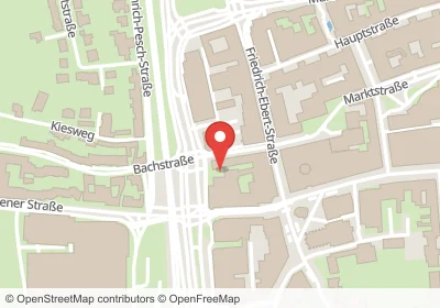 Hotels an der Bachstraße in Mönchengladbach – Unterkünfte, Pensionen und Ferienwohnungen in zentraler Lage
