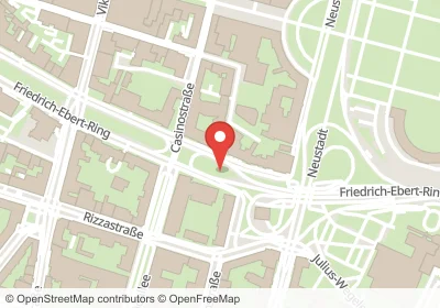 Hotels an der Friedrichstraße in Koblenz – Unterkünfte, Pensionen und Ferienwohnungen in zentraler Lage