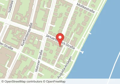 Hotels an der Januarius-Zick-Straße in Koblenz – Unterkünfte, Pensionen und Ferienwohnungen in zentraler Lage