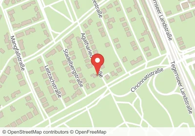 Hotels an der Agatharieder Straße in München – Unterkünfte, Pensionen und Ferienwohnungen in zentraler Lage