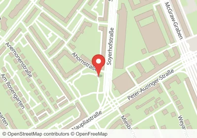Hotels an der Ahornstraße in München – Unterkünfte, Pensionen und Ferienwohnungen in zentraler Lage