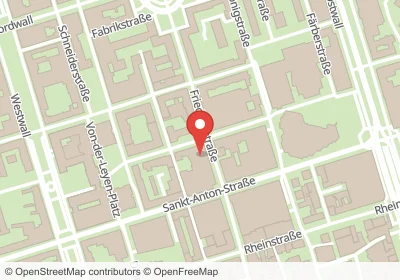 Hotels an der Carl-Wilhelm-Straße  in Krefeld – Unterkünfte, Pensionen und Ferienwohnungen in zentraler Lage