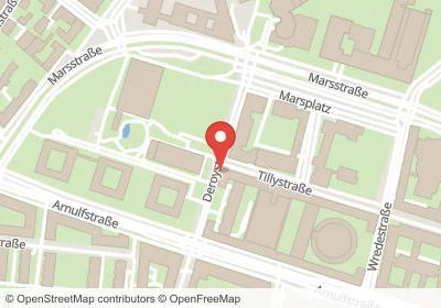 Hotels an der Deroystraße in München – Unterkünfte, Pensionen und Ferienwohnungen in zentraler Lage