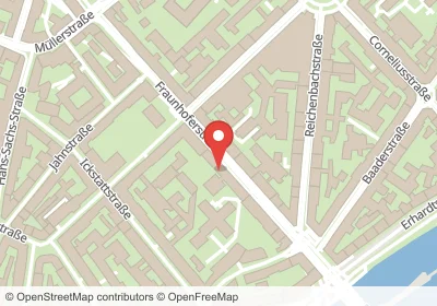 Hotels an der Fraunhoferstraße in München – Unterkünfte, Pensionen und Ferienwohnungen in zentraler Lage