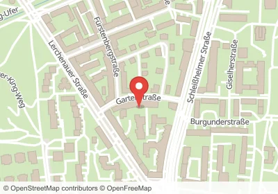 Hotels an der Gartenstraße in München – Unterkünfte, Pensionen und Ferienwohnungen in zentraler Lage