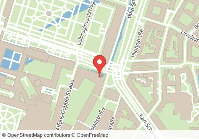 Hotels an der Hofgartenstraße in München – Unterkünfte, Pensionen und Ferienwohnungen in zentraler Lage