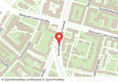 Hotels an der Innsbrucker Ring-Tunnel in München – Unterkünfte, Pensionen und Ferienwohnungen in zentraler Lage