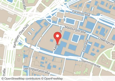 Hotels an der Kapellenstraße in München – Unterkünfte, Pensionen und Ferienwohnungen in zentraler Lage