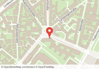 Hotels an der Kapuzinerstraße in München – Unterkünfte, Pensionen und Ferienwohnungen in zentraler Lage