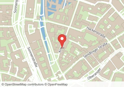 Hotels an der Kreuzstraße in München – Unterkünfte, Pensionen und Ferienwohnungen in zentraler Lage