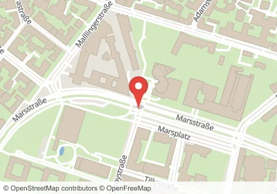 Marsplatz München – Hotels in der Nähe Hotels an der Marsplatz in München – Unterkünfte, Pensionen und Ferienwohnungen in zentraler Lage