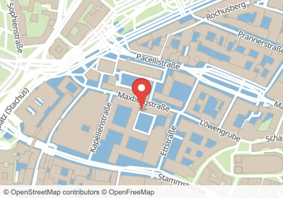 Hotels an der Maxburgstraße in München – Unterkünfte, Pensionen und Ferienwohnungen in zentraler Lage