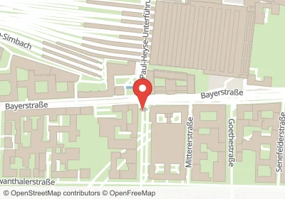 Paul-Heyse-Unterführung München – Hotels in der Nähe Hotels an der Paul-Heyse-Unterführung in München – Unterkünfte, Pensionen und Ferienwohnungen in zentraler Lage