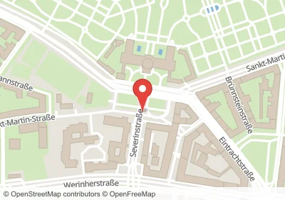Hotels an der Sankt-Martins-Platz in München – Unterkünfte, Pensionen und Ferienwohnungen in zentraler Lage