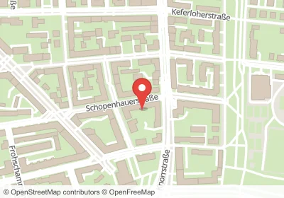 Hotels an der Schopenhauerstraße in München – Unterkünfte, Pensionen und Ferienwohnungen in zentraler Lage