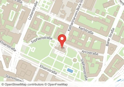 Hotels an der Sophienstraße in München – Unterkünfte, Pensionen und Ferienwohnungen in zentraler Lage