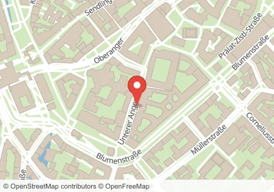 Hotels an der Unterer Anger in München – Unterkünfte, Pensionen und Ferienwohnungen in zentraler Lage