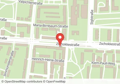 Hotels an der Zschokkestraße in München – Unterkünfte, Pensionen und Ferienwohnungen in zentraler Lage