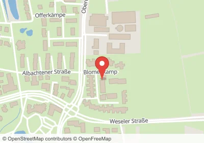 Hotels an der Blomenkamp in Münster – Unterkünfte, Pensionen und Ferienwohnungen in zentraler Lage