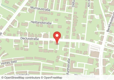 Hotels an der Deciusstraße in Bielefeld – Unterkünfte, Pensionen und Ferienwohnungen in zentraler Lage