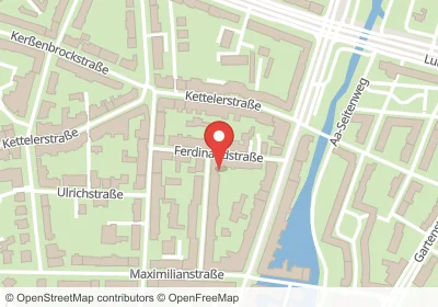 Hotels an der Ferdinandstraße in Münster – Unterkünfte, Pensionen und Ferienwohnungen in zentraler Lage